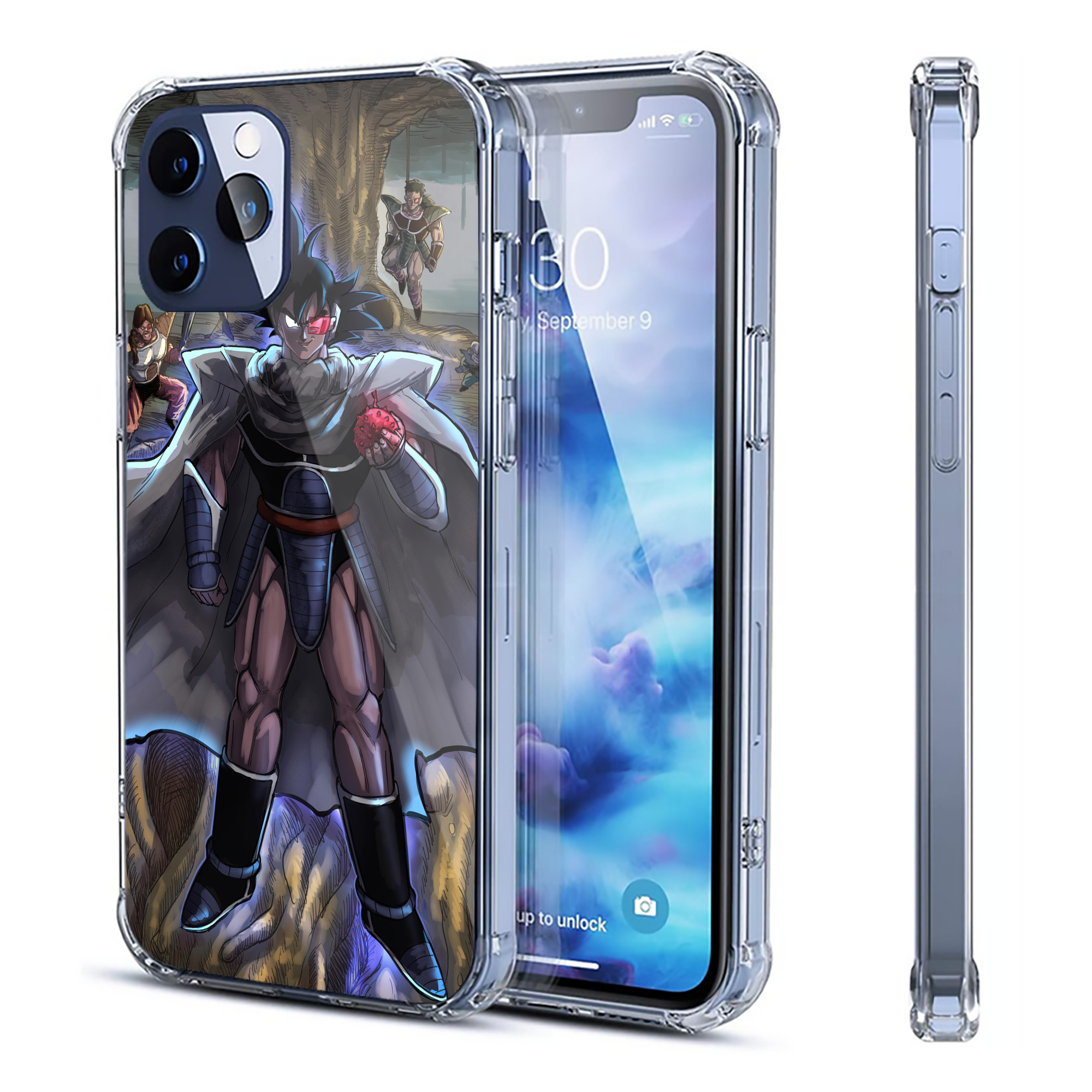 （画像用） ドラゴンボール DRAGON BALL 【iPhone 12シリーズ対応】透明スマホケース（クリアソフトケース）